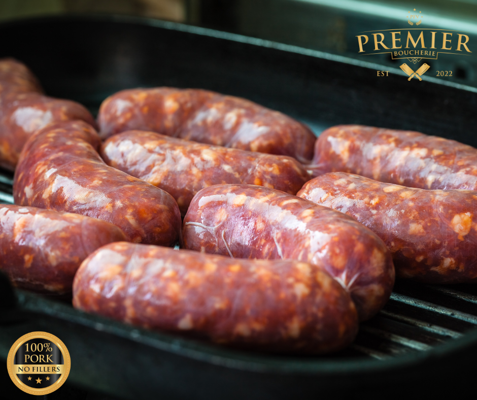 Bacon & Cheddar Pork Sausage