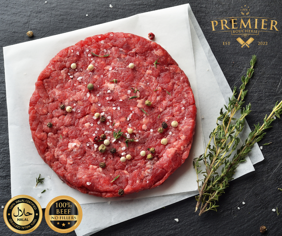 Bánh mì kẹp thịt bò Angus Burger 150g - Đông lạnh