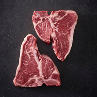 Thịt bò Black Angus Porterhouse ăn ngũ cốc 180 ngày (3kg trở lên) đông lạnh 955.000/kg