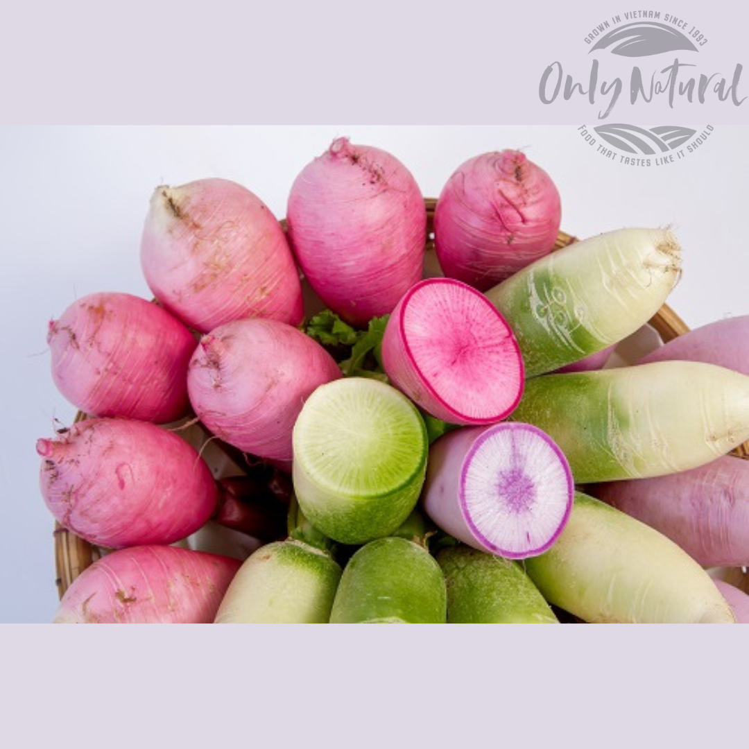 Củ Cải Nhật - Rainbow Radish (Daikon) 200gr