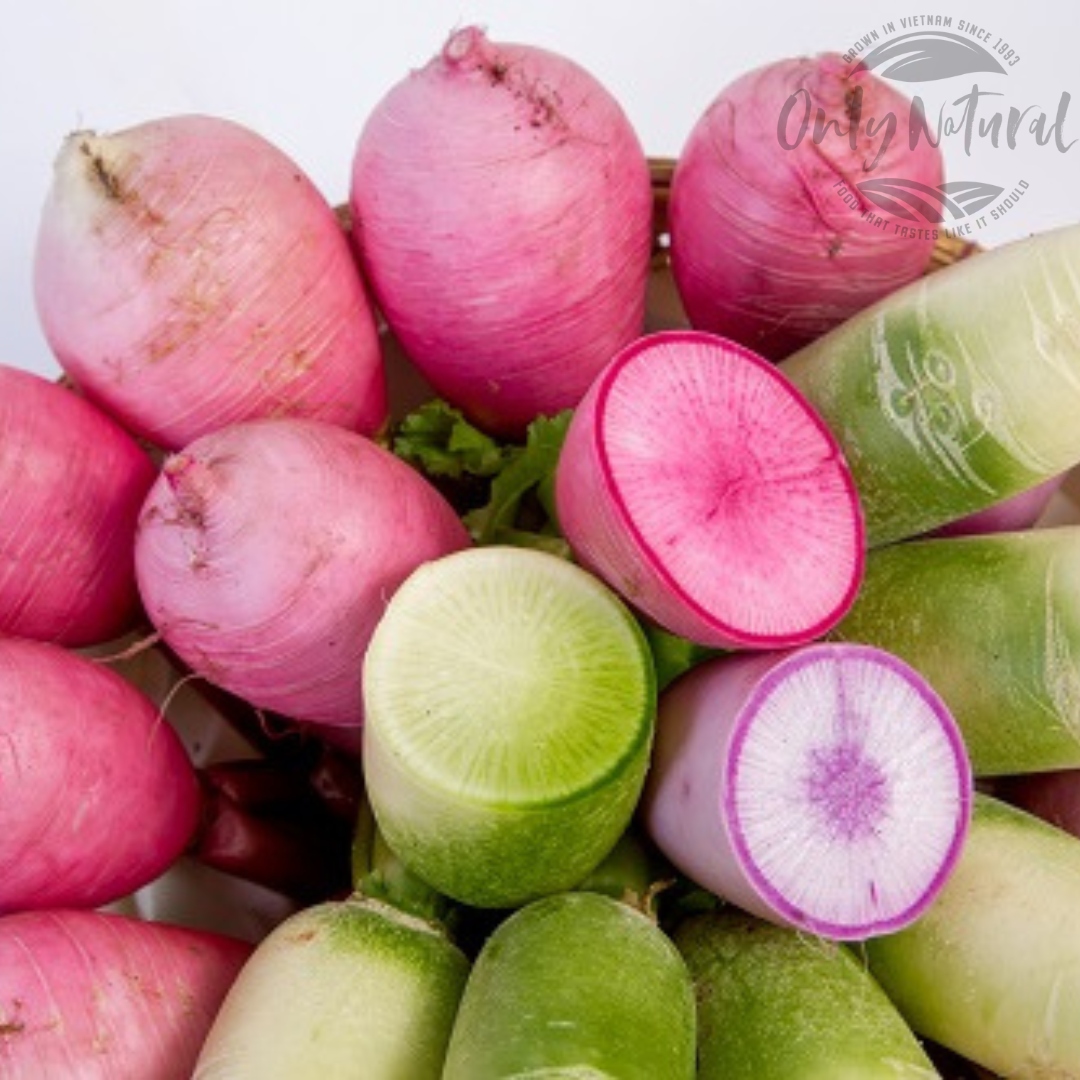 Củ Cải Nhật - Rainbow Radish (Daikon) 200gr
