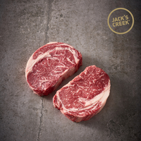 Jack's Creek Mb3+ 180 days Grain Fed Black Angus Cube Roll