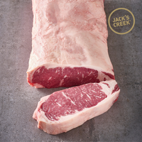 Jack's Creek Mb3+ 180 days Grain Fed Black Angus Striploin