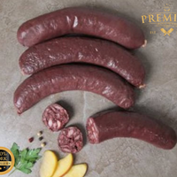 Boudin Noir Sausage - Frozen 450g +/- 392,000/kg