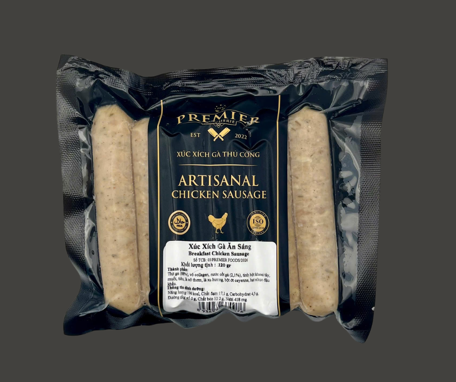 Xúc Xích Gà Ăn Sáng