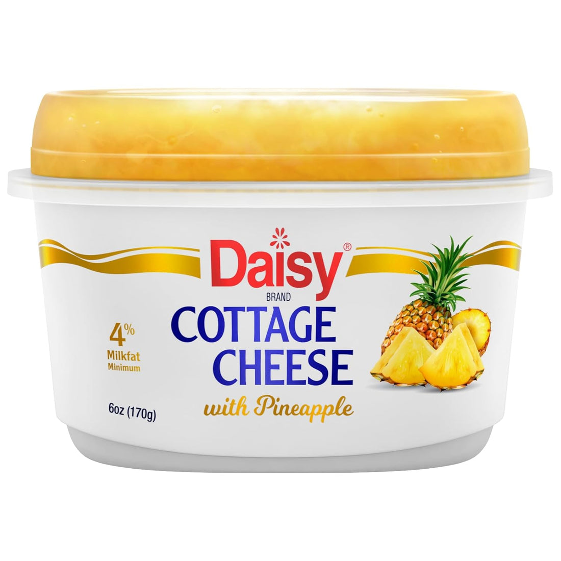 Daisy Pineapple Single 4% Cottage Cheese 170gr