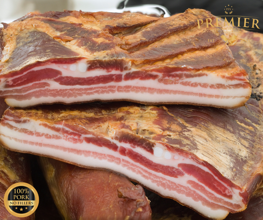 Smoked Bacon - Frozen 250g +/- 375,000/kg