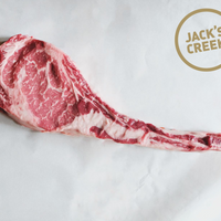 Jack's Creek Mb3+ 180 days Grain Fed Black Angus Tomahawk - Unfrenched